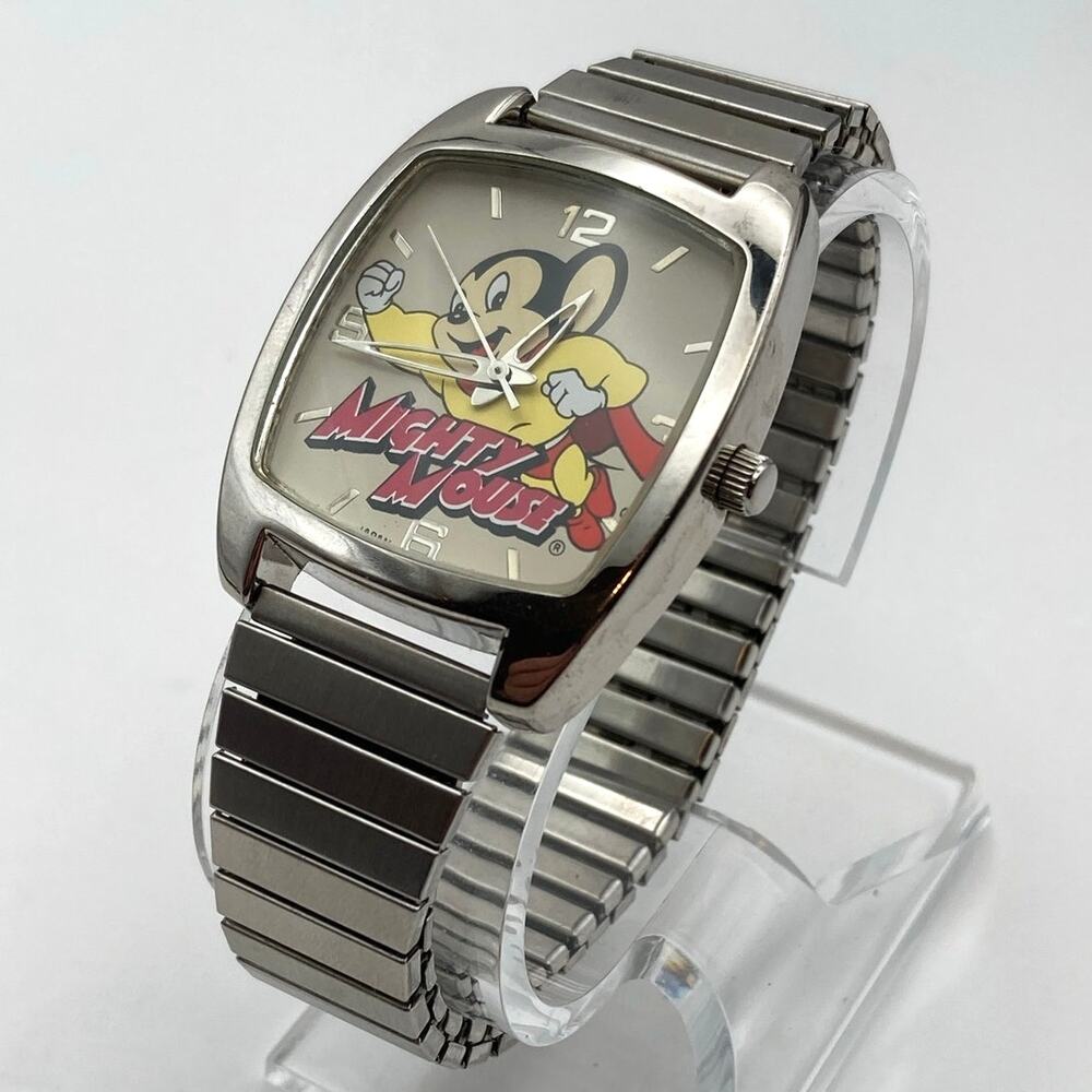 2005 Mighty Mouse "50 years" Anniversary Men's Women's Watch 33mm - New Battery